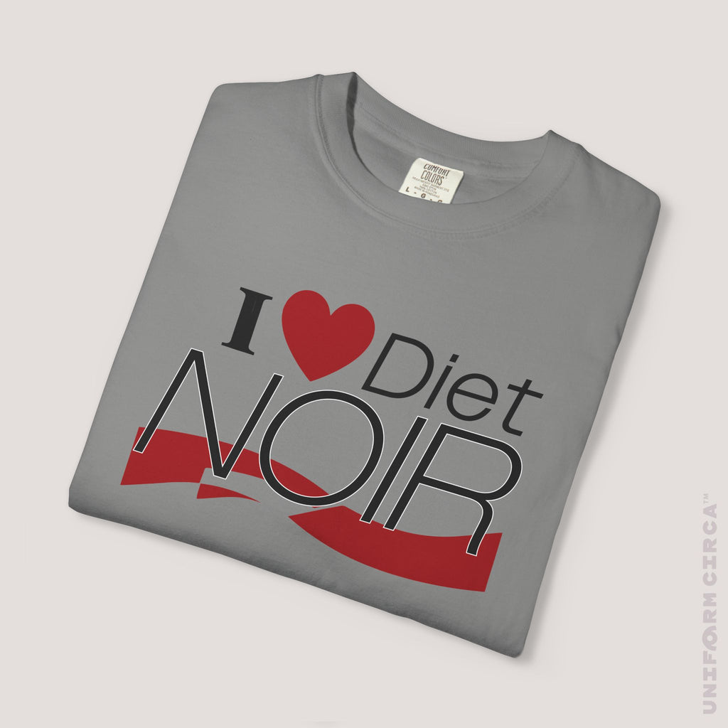 I ❤️ Diet NOIR | Crewneck T-Shirt | 100% Cotton | Designed & Printed in California