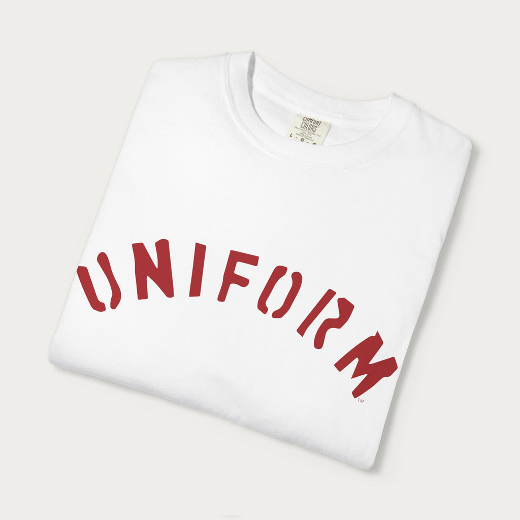 ARC UNIFORM STANDARD | Crewneck T-Shirt | Printed Red