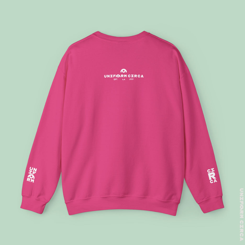 OYSTER ALL WORDMARK | CREWNECK T-SHIRT | Printed White