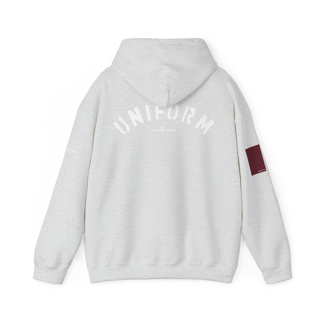 UNIFORM CIRCA HOODIE | 99 BOX RED