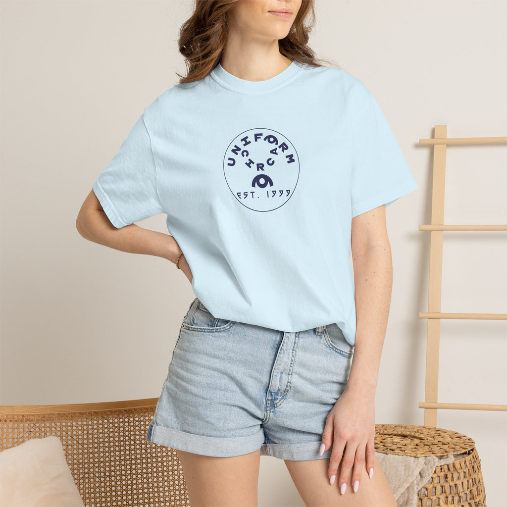 UNIFORM CIRCA T-SHIRT | OCULUS STAMP NAVY