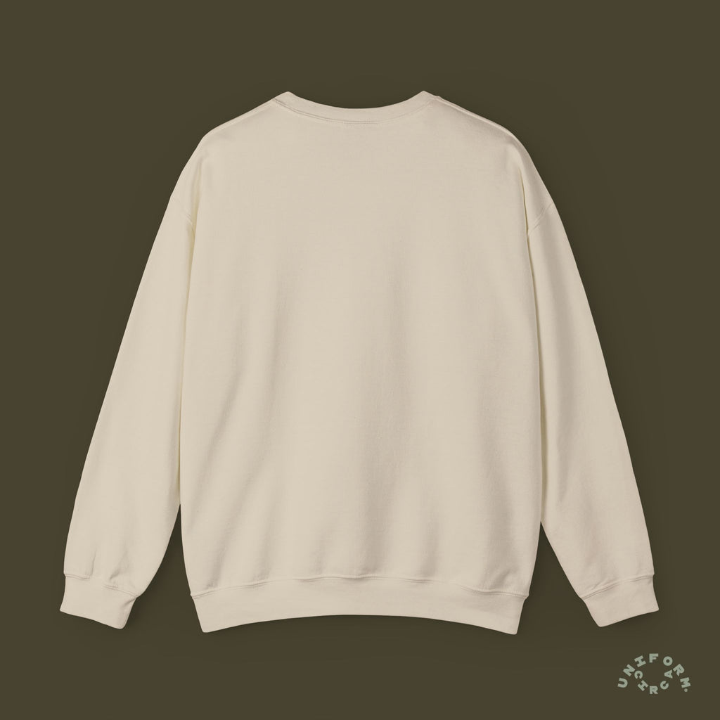 OCULUS LOGO CREWNECK SWEATSHIRT | Black Embroidery