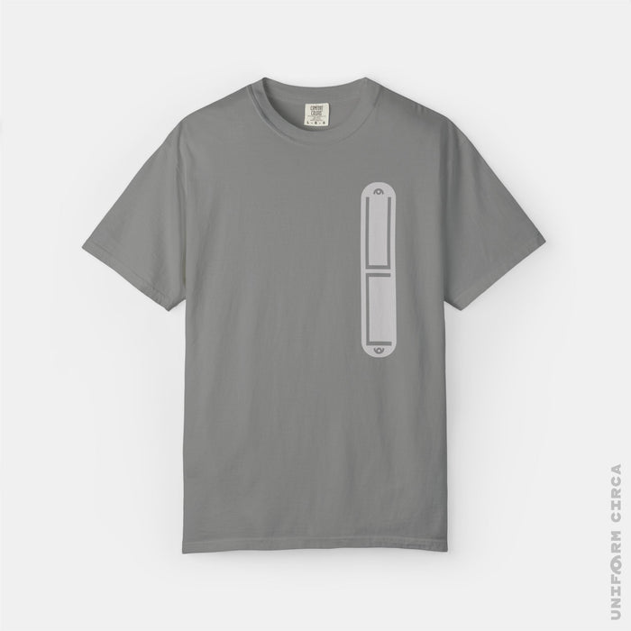 NORTH by NORTHWEST | Crewneck T-Shirt | Printed Ghost Grey