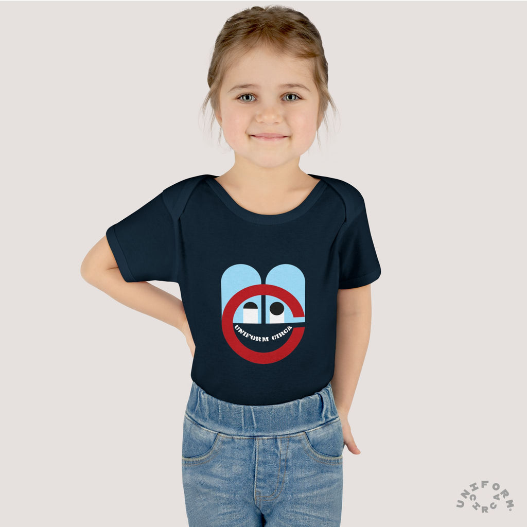 FUNNY BUNNY - Infant Baby Rib Bodysuit - Adorable Bunny-Like Graphic | Multiple Colors