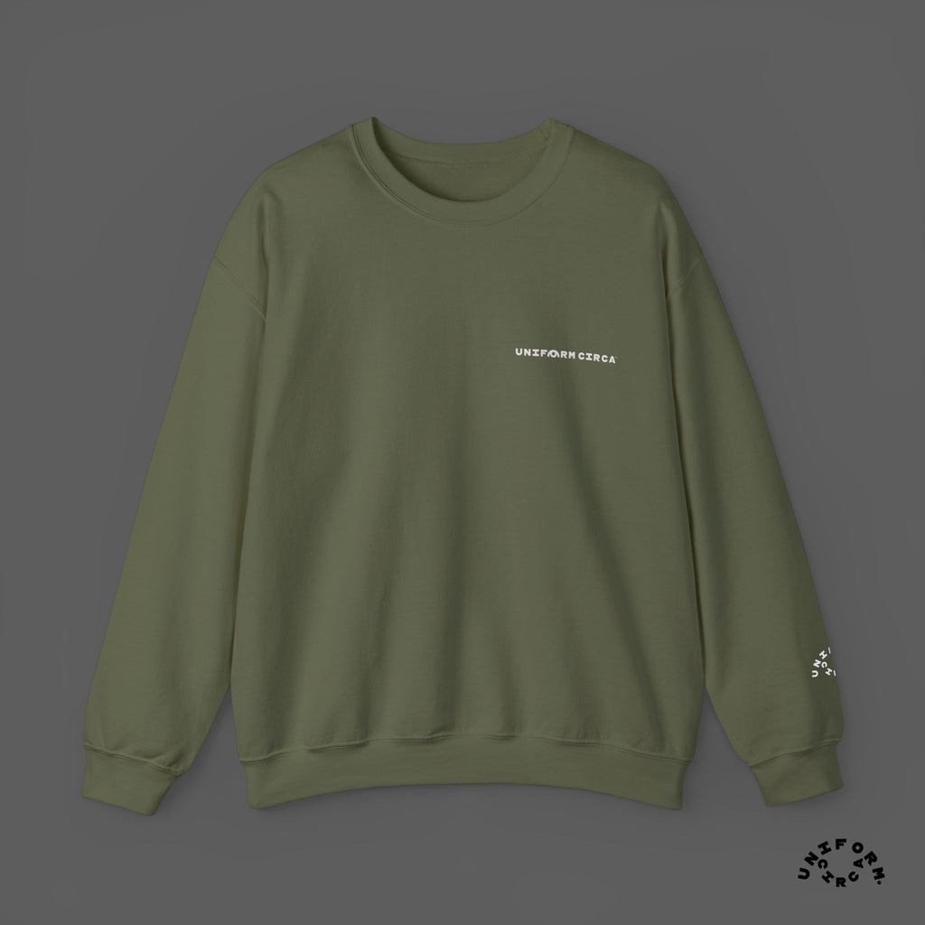 UNIFORM WORDMARK CREWNECK T-SHIRT | Printed