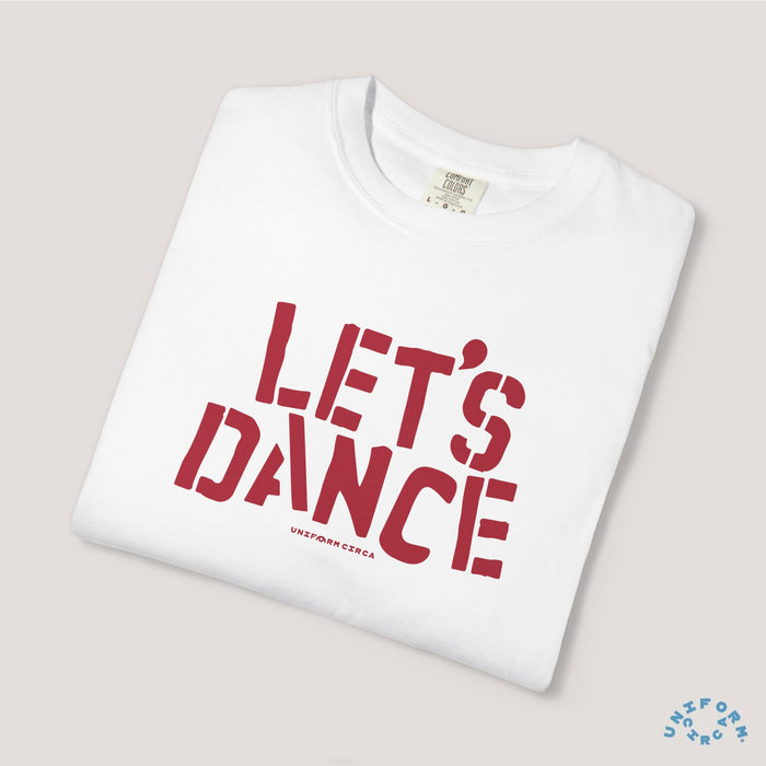 LET'S DANCE REVISITED CREWNECK T-SHIRT | Printed