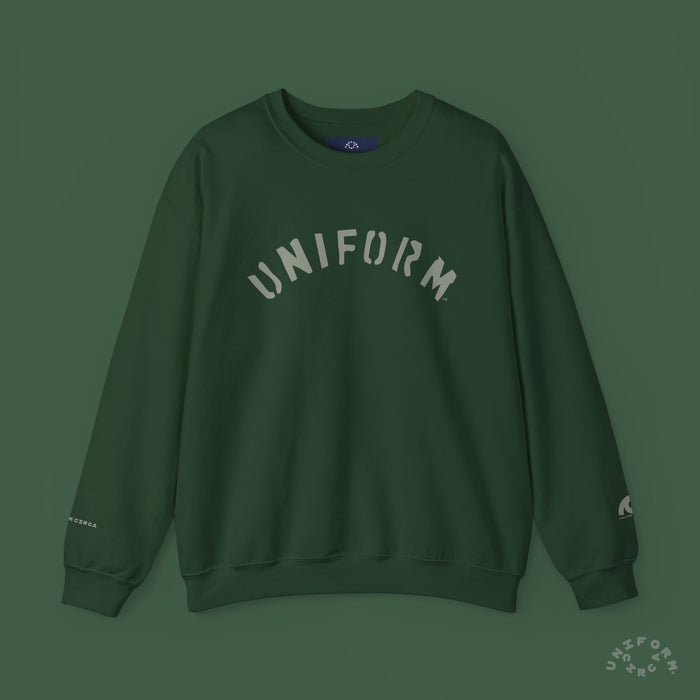FOUNDATION MARK CREWNECK SWEATSHIRT | Printed