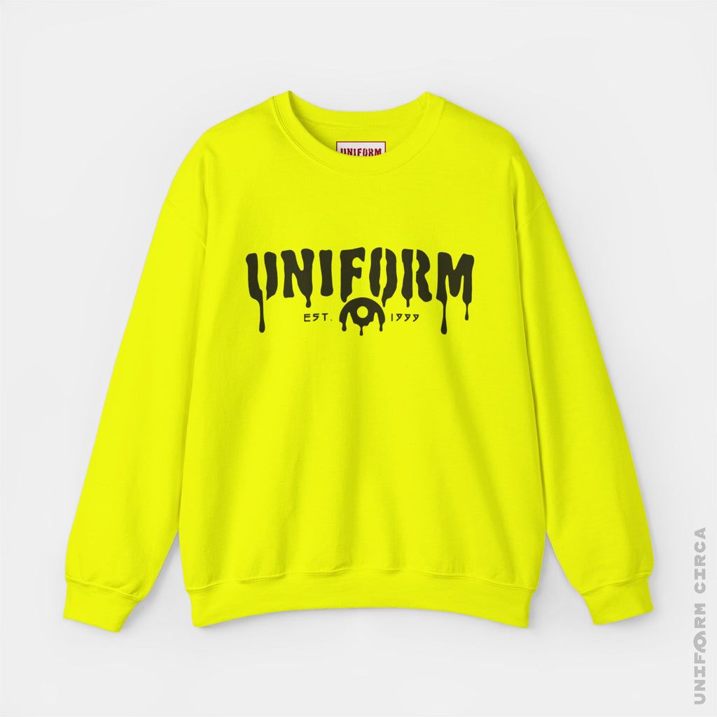 UNIFORM MELT OG | Crewneck Sweatshirt | 100% Cotton | Designed & Printed in California