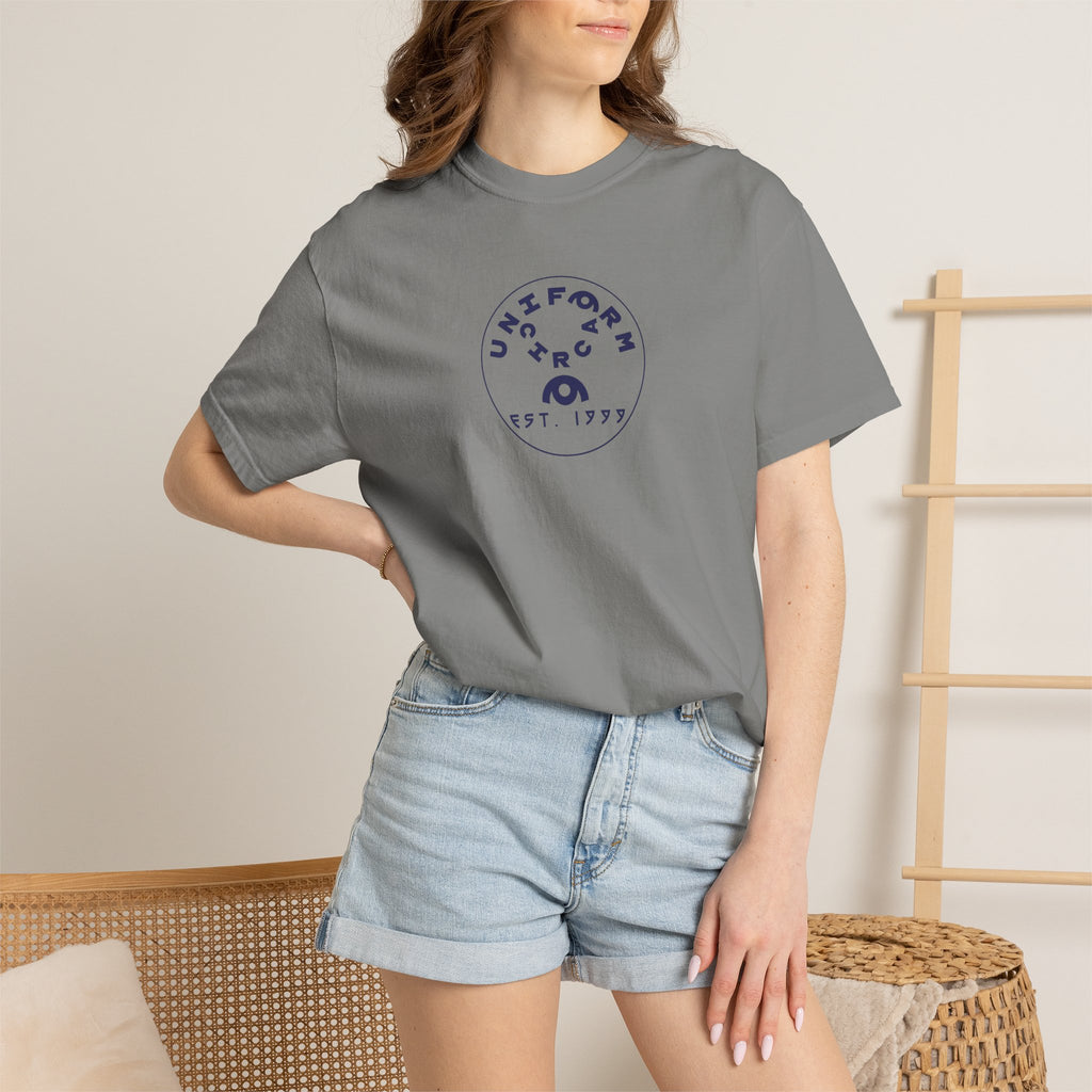 UNIFORM CIRCA T-SHIRT | OCULUS STAMP NAVY