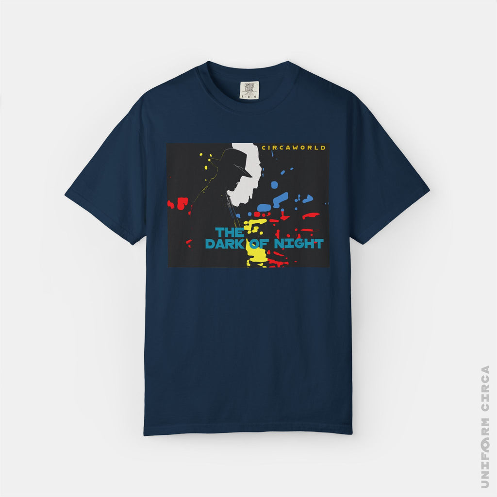 MONSIEUR NOIR 1 - Crewneck T-Shirt | 100% Cotton | Designed & Printed in California _ UNIFORM CIRCA