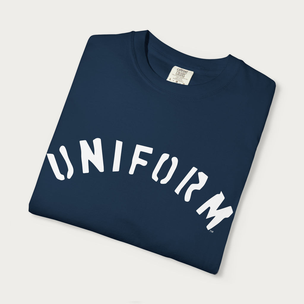 ARC UNIFORM STANDARD | Crewneck T-Shirt | Printed White