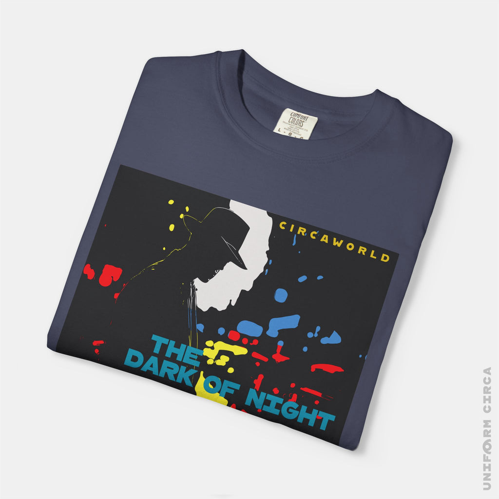 MONSIEUR NOIR 1 - Crewneck T-Shirt | 100% Cotton | Designed & Printed in California _ UNIFORM CIRCA