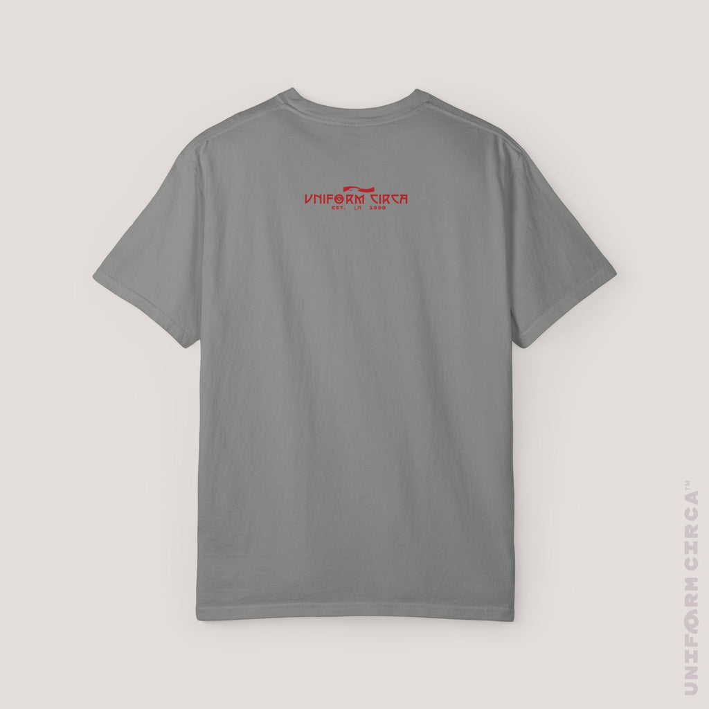 LET'S DANCE '25 (B) | CREWNECK T-SHIRT | Printed Black/Red