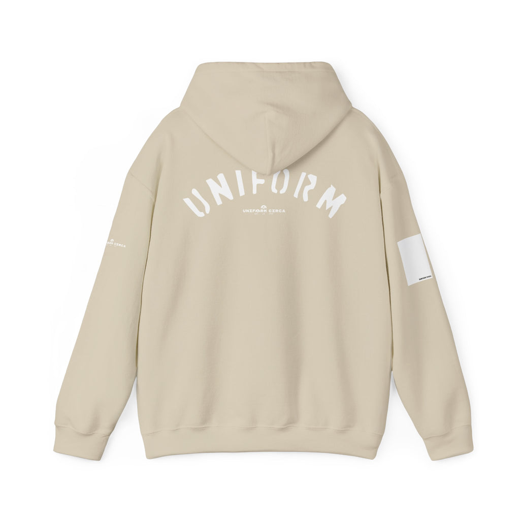 UNIFORM CIRCA HOODIE | 99 BOX WHITE