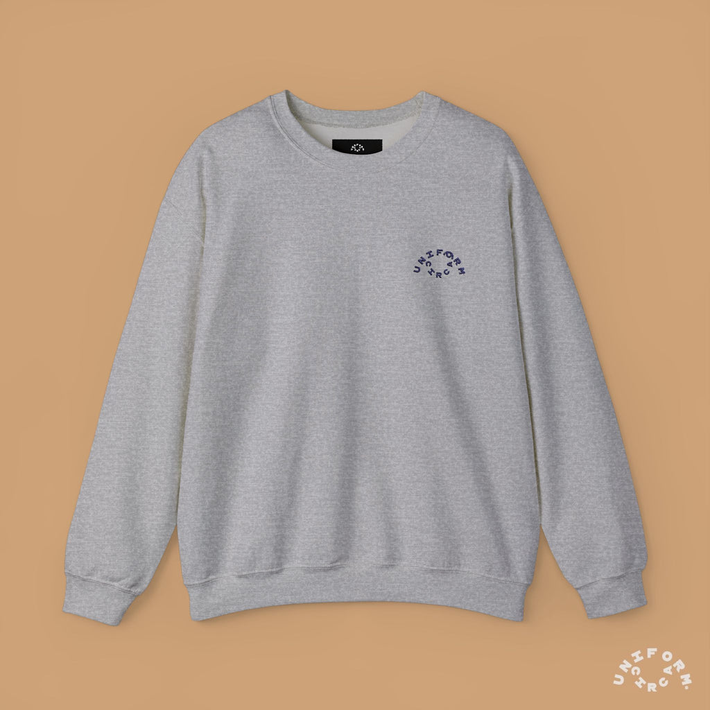 OCULUS LOGO CREWNECK SWEATSHIRT | Navy Embroidery