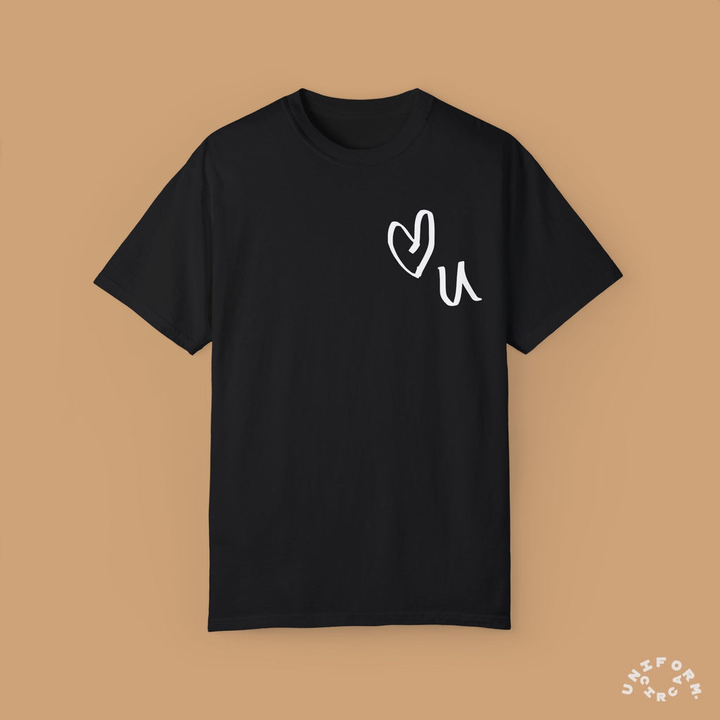 LOVE YOU CREWNECK T-SHIRT | Printed