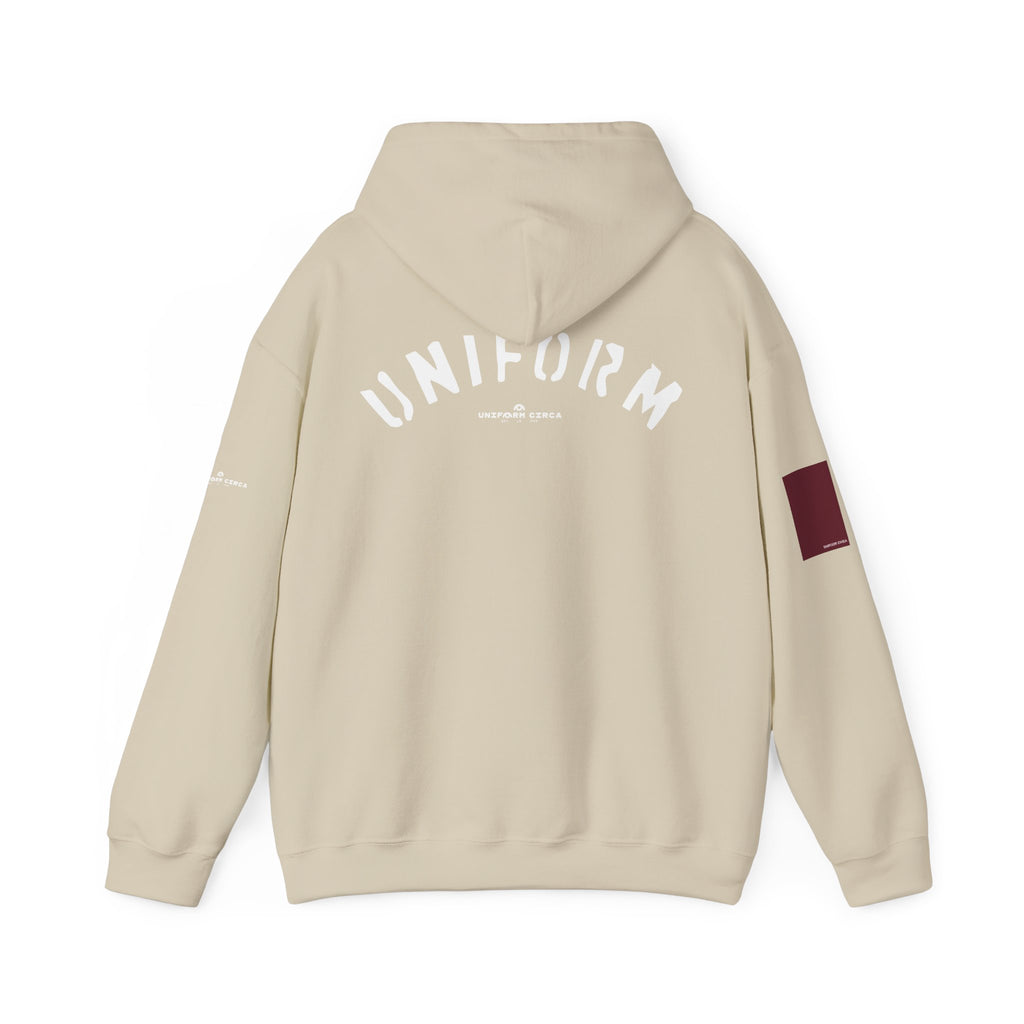 UNIFORM CIRCA HOODIE | 99 BOX RED
