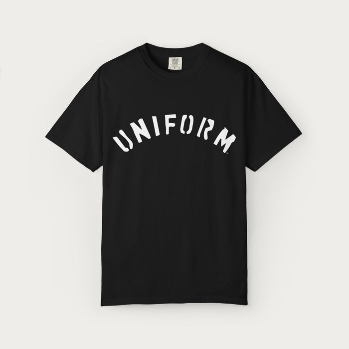 ARC UNIFORM STANDARD | Crewneck T-Shirt | Printed White