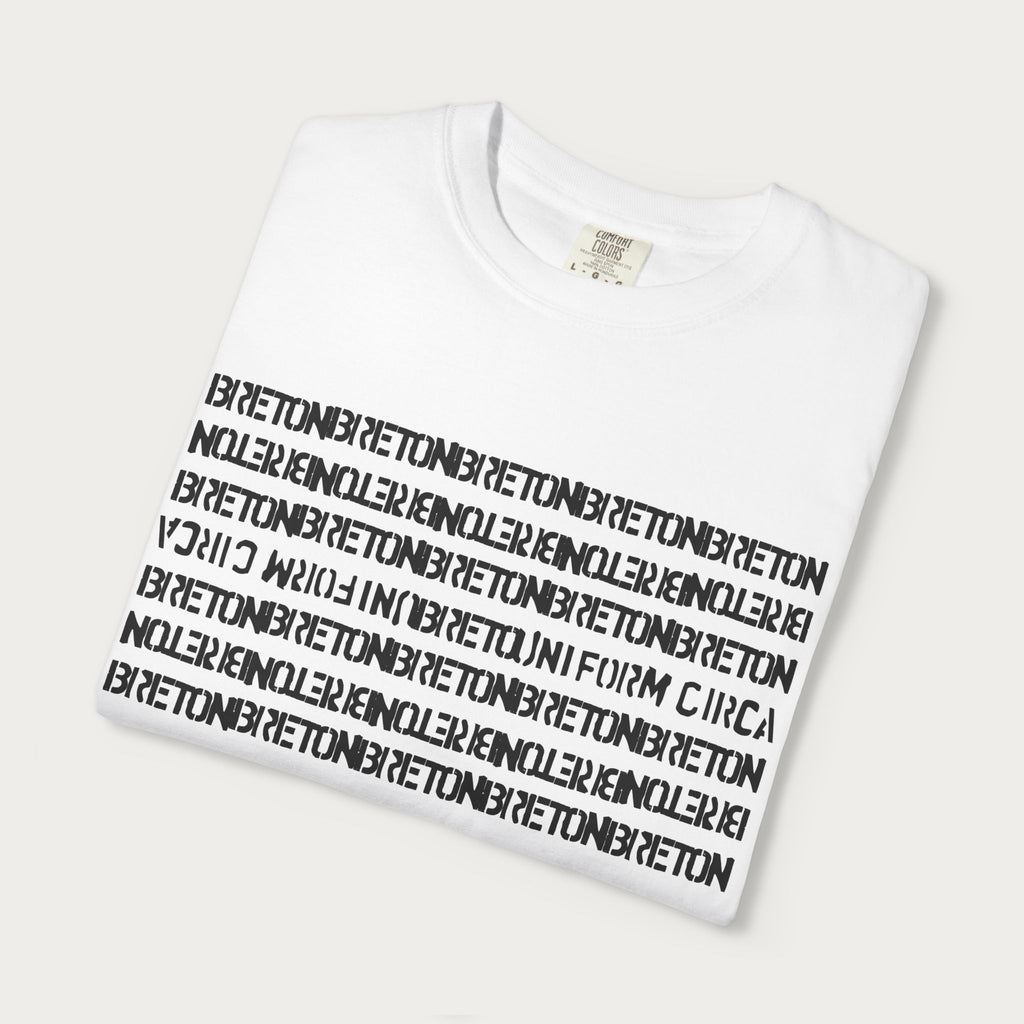 SIERRA | BRETON STRIPE CREWNECK T-SHIRT | Black