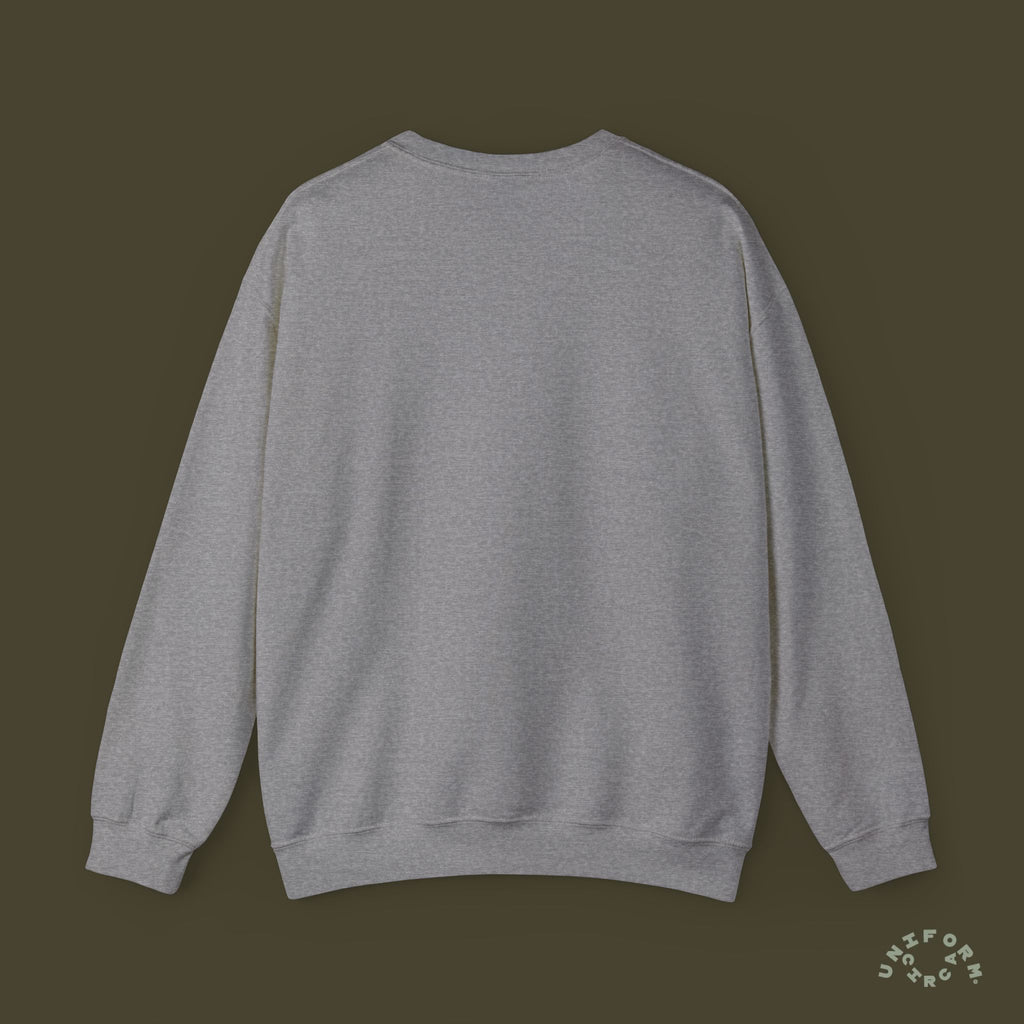 OCULUS LOGO CREWNECK SWEATSHIRT | Black Embroidery