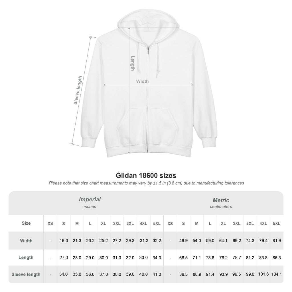 AC# ZIP HOODED SWEATSHIRT | BOX WHITE