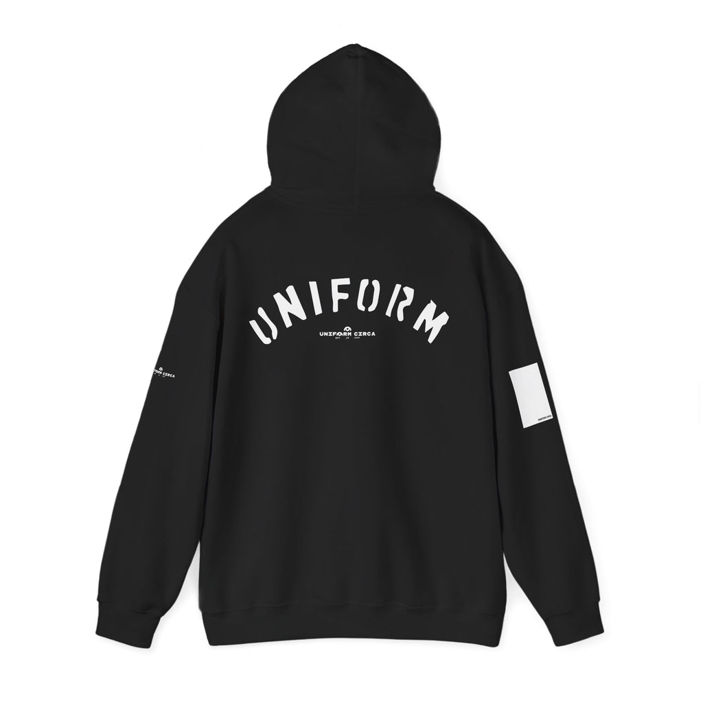 UNIFORM CIRCA HOODIE | 99 BOX WHITE