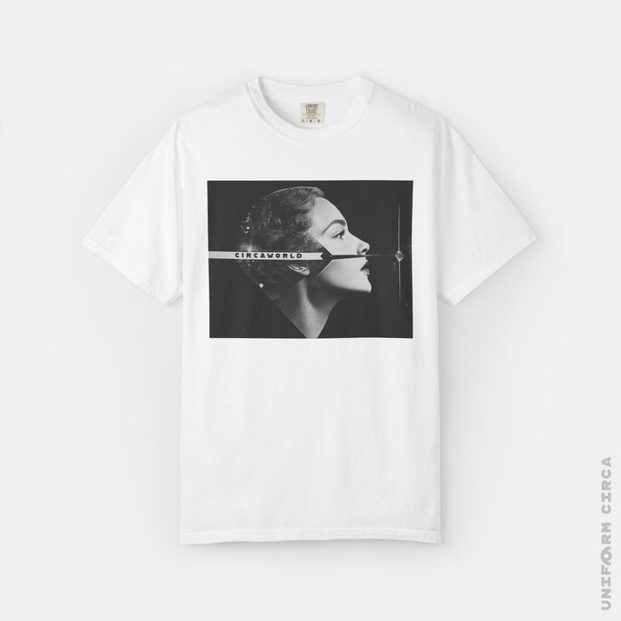 D'ARGENT N BADGE BACK - Crewneck T-Shirt | 100% Cotton | Designed & Printed in California _ UNIFORM CIRCA