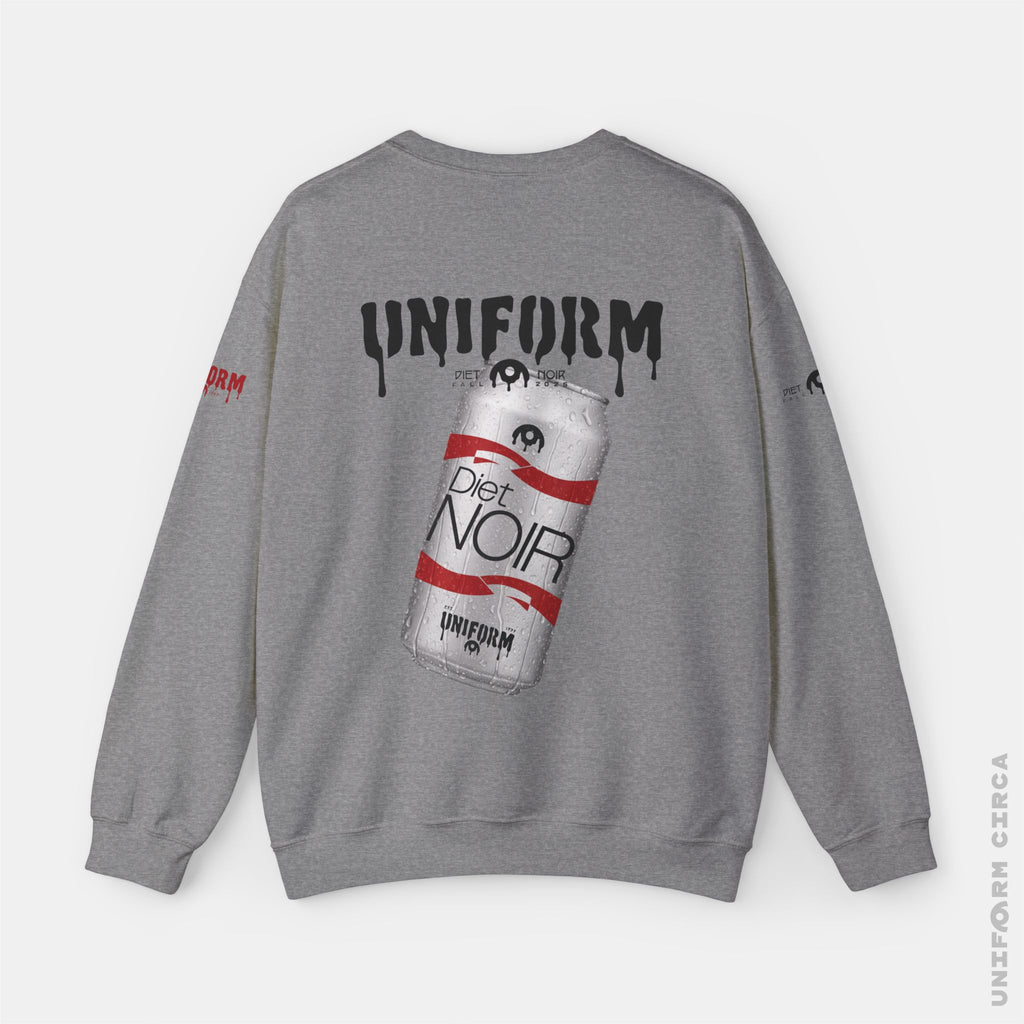 I ❤️ Diet NOIR Crewneck Sweatshirt | 100% Cotton | Designed & Printed in California