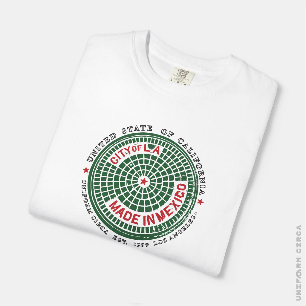 CITY OF LA | CREWNECK T-SHIRT | Printed Unisex Garment-Dyed Graphic Tee