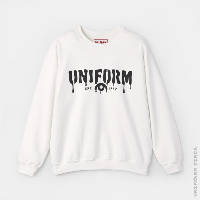 UNIFORM MELT OG | Crewneck Sweatshirt | 100% Cotton | Designed & Printed in California