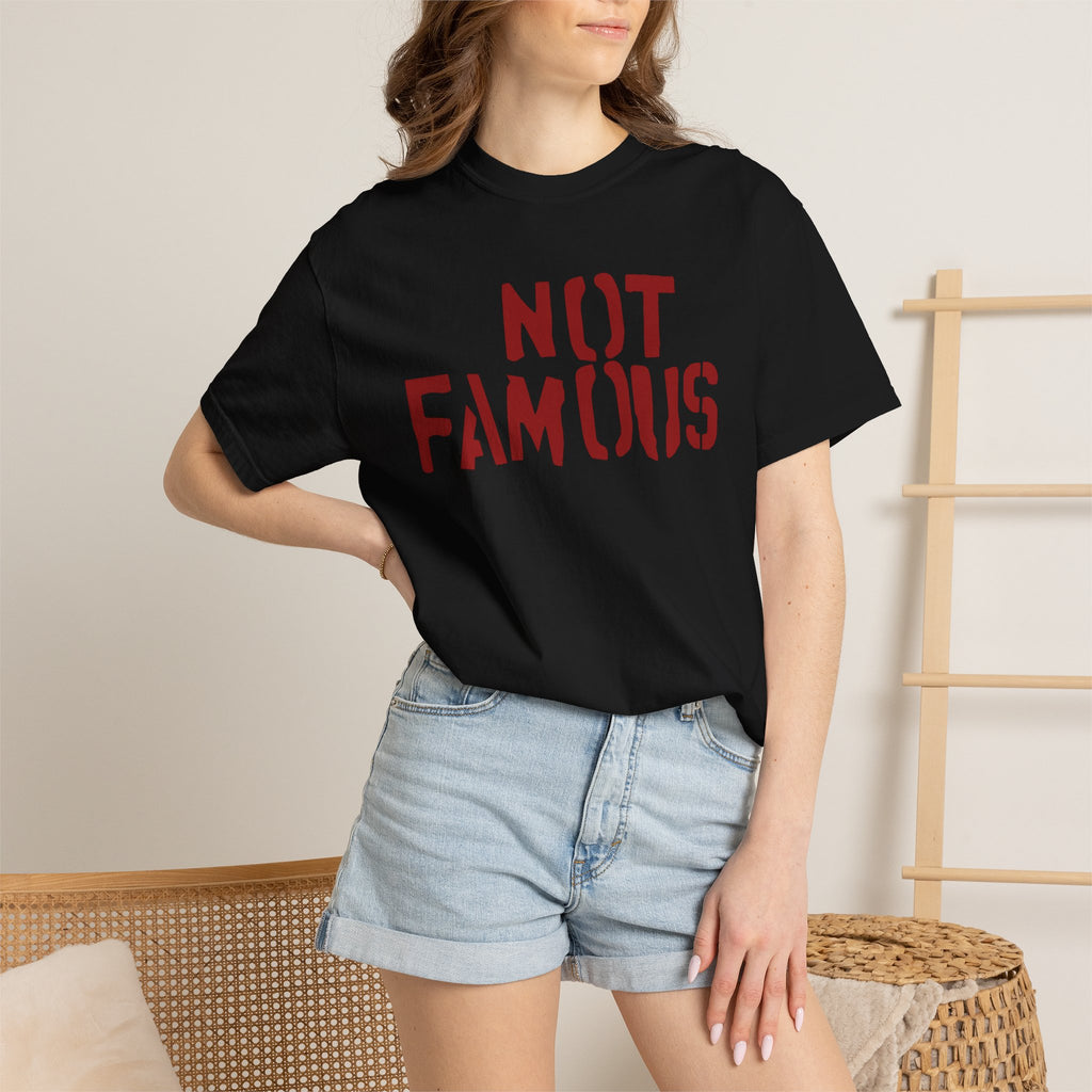 NOT FAMOUS | RED PAINT