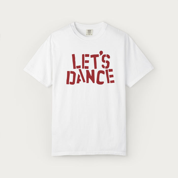 LET'S DANCE | CREWNECK T-SHIRT | Red