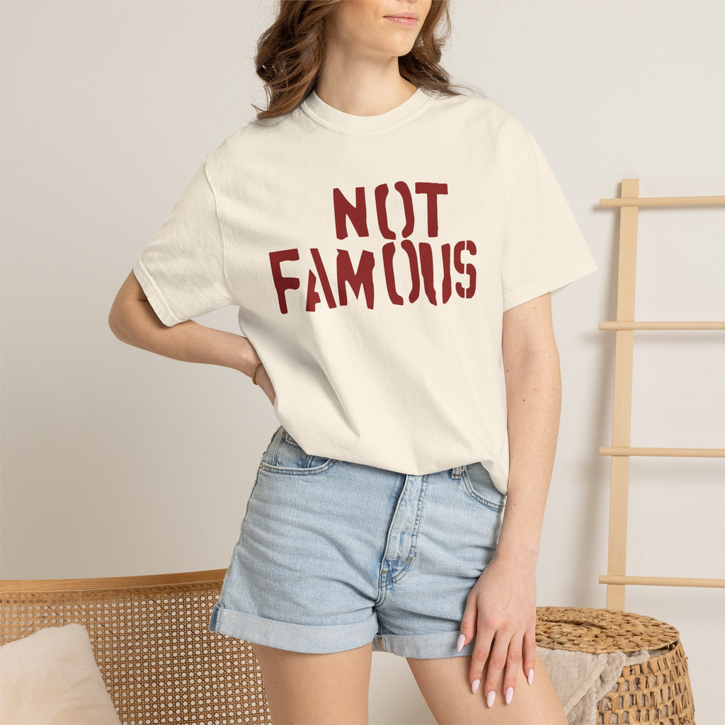 NOT FAMOUS | RED PAINT
