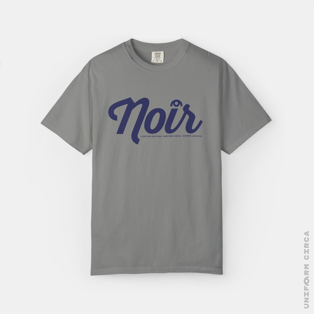 NOIR MARK 1 - Crewneck T-Shirt | 100% Cotton | Designed & Printed in California _ UNIFORM CIRCA _Navy