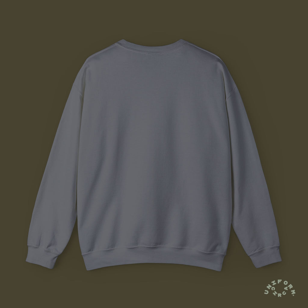 OCULUS LOGO CREWNECK SWEATSHIRT | Black Embroidery