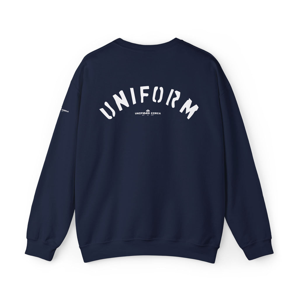 UNIFORM CIRCA SWEATSHIRT | 99 BOX WHITE