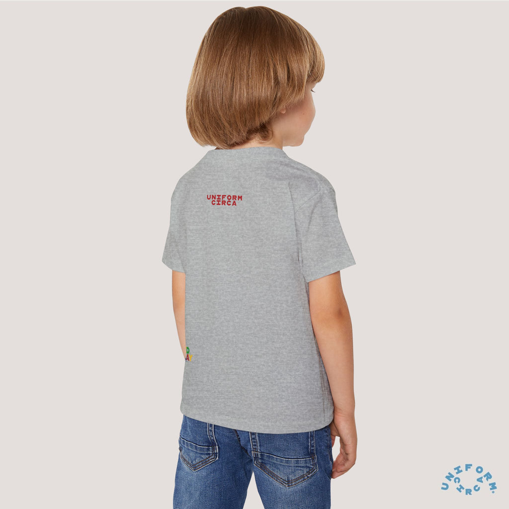 Let's Dance Toddler T-Shirt - Fun Cotton Tee for Kids (Printed Blue)
