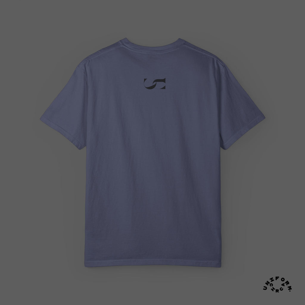 WORDSWORTH CONTRAST CREWNECK T-SHIRT | Printed