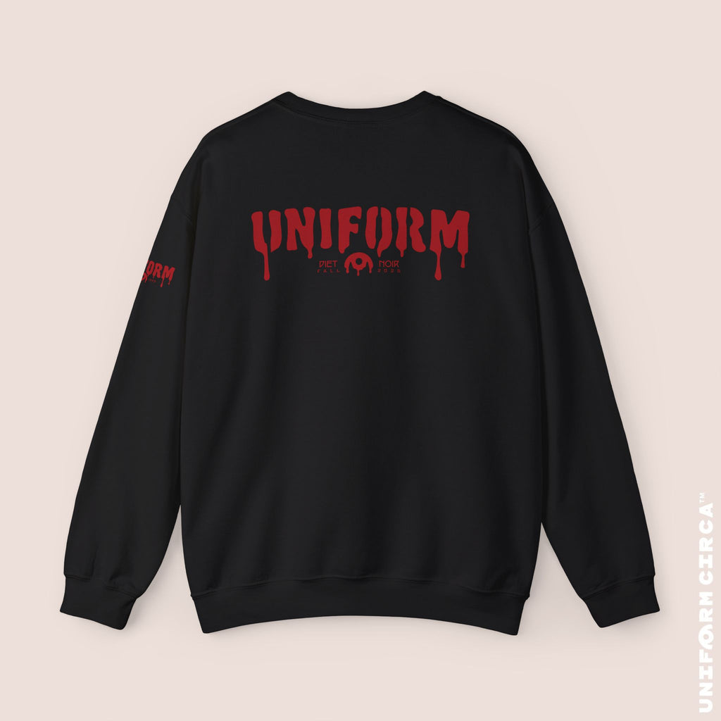 I ❤️ Diet NOIR Crewneck Sweatshirt | 100% Cotton | Designed & Printed in California