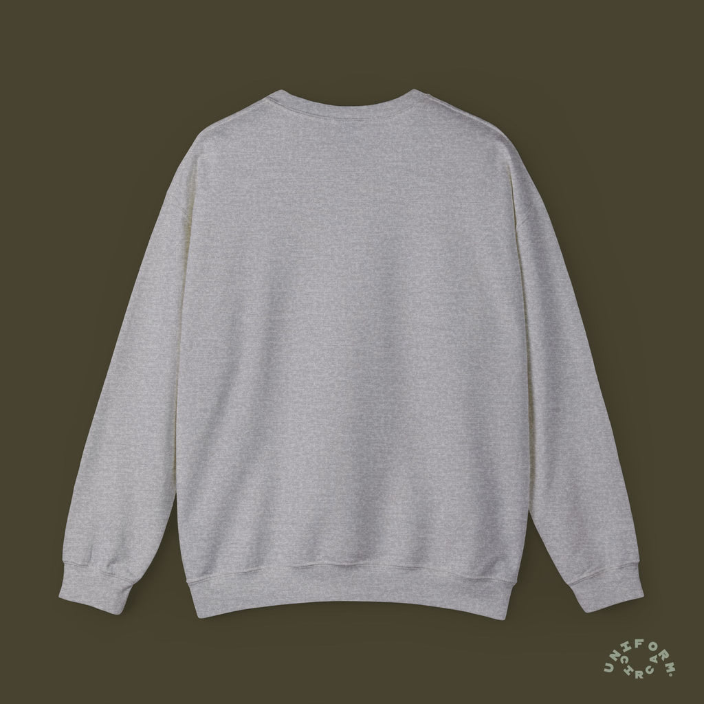 OCULUS LOGO CREWNECK SWEATSHIRT | Black Embroidery