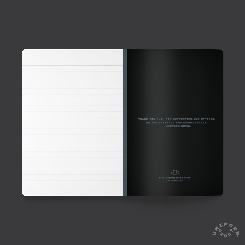 SIMON (LINED) NOTE & SKETCH JOURNAL | Hot Pink/Acid Green/Black