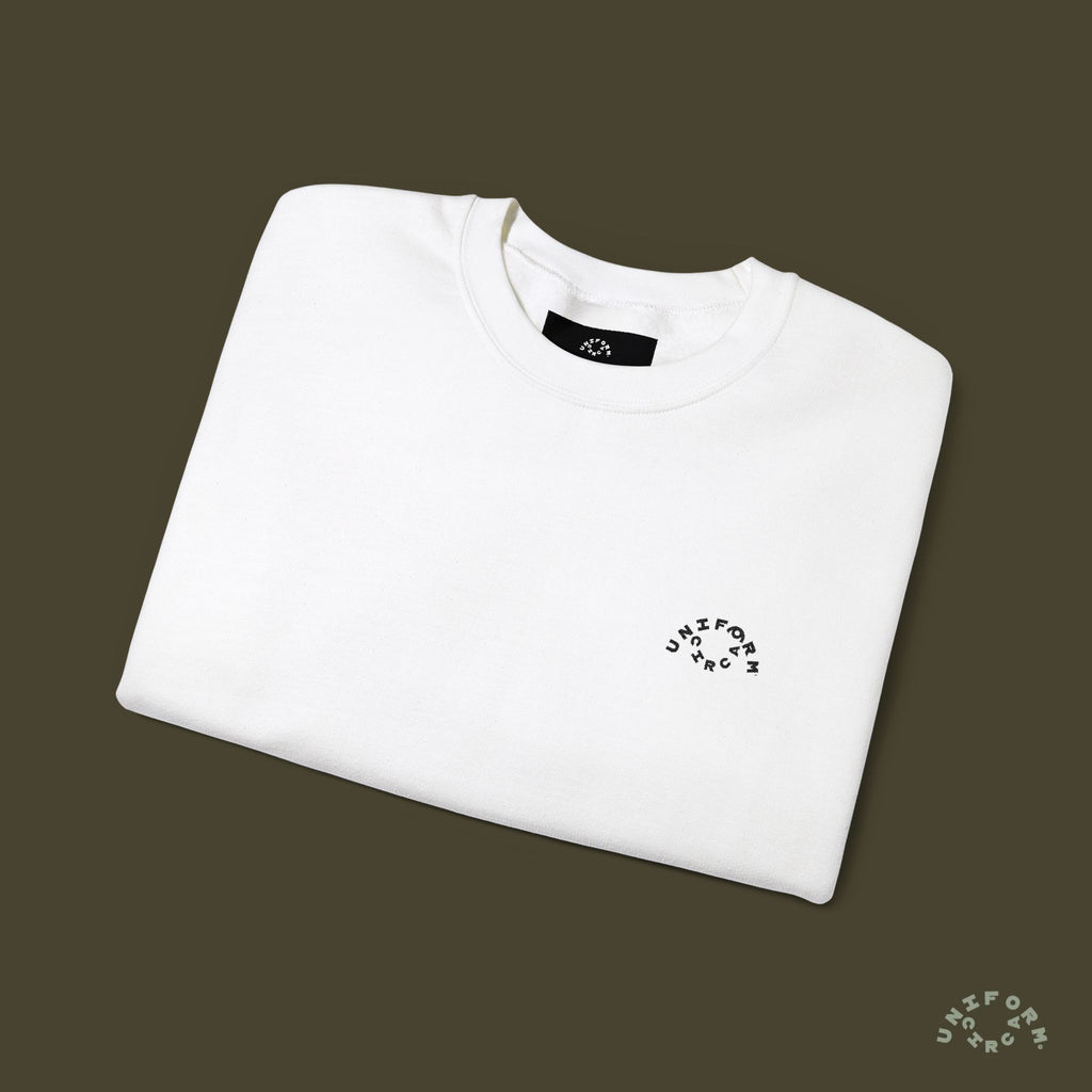 OCULUS LOGO CREWNECK SWEATSHIRT | Black Embroidery
