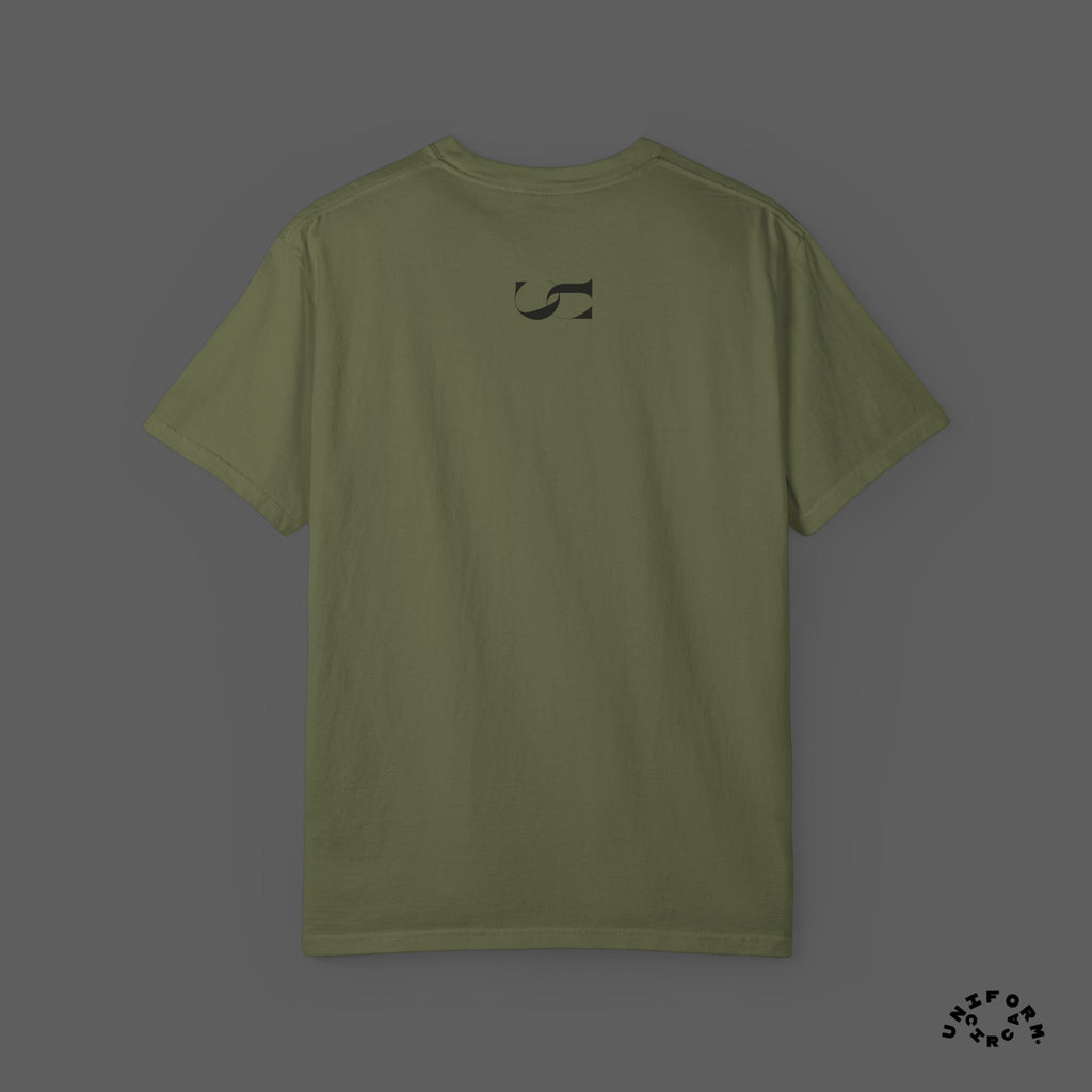WORDSWORTH CONTRAST CREWNECK T-SHIRT | Printed