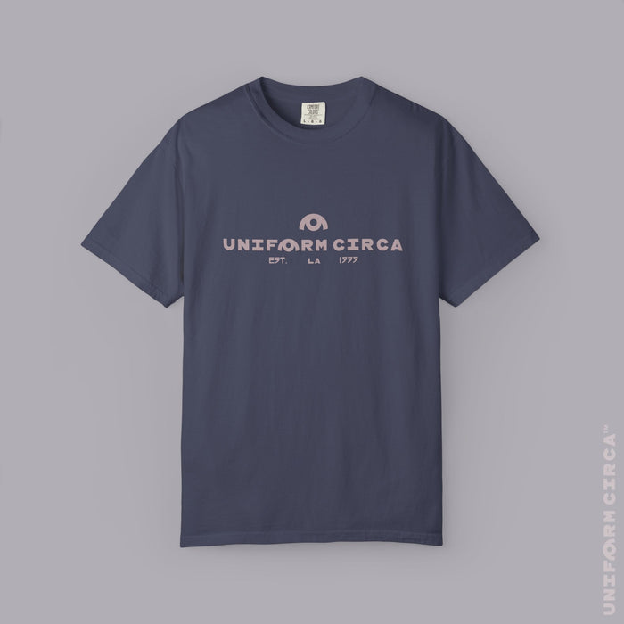 OYSTER ALL | Crewneck T-Shirt | Printed Iced Grape