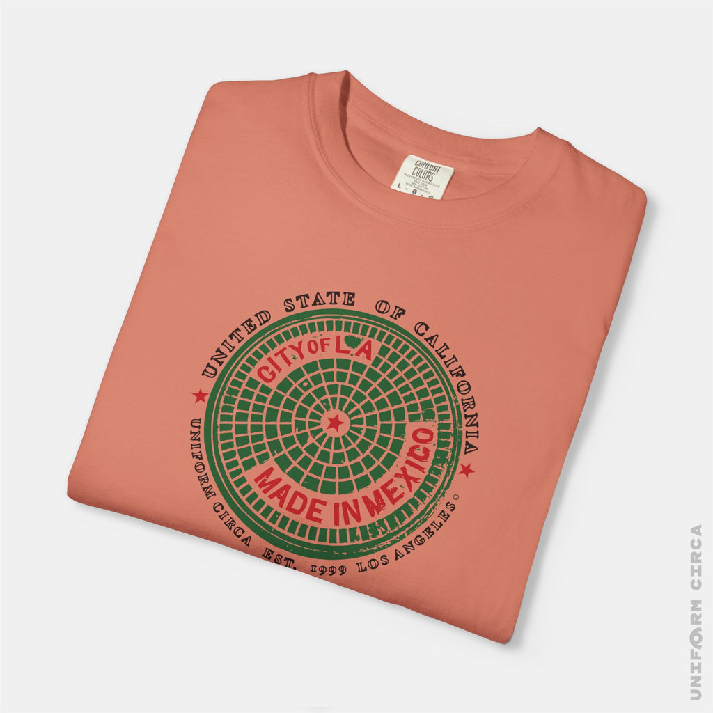 CITY OF LA | CREWNECK T-SHIRT | Printed Unisex Garment-Dyed Graphic Tee