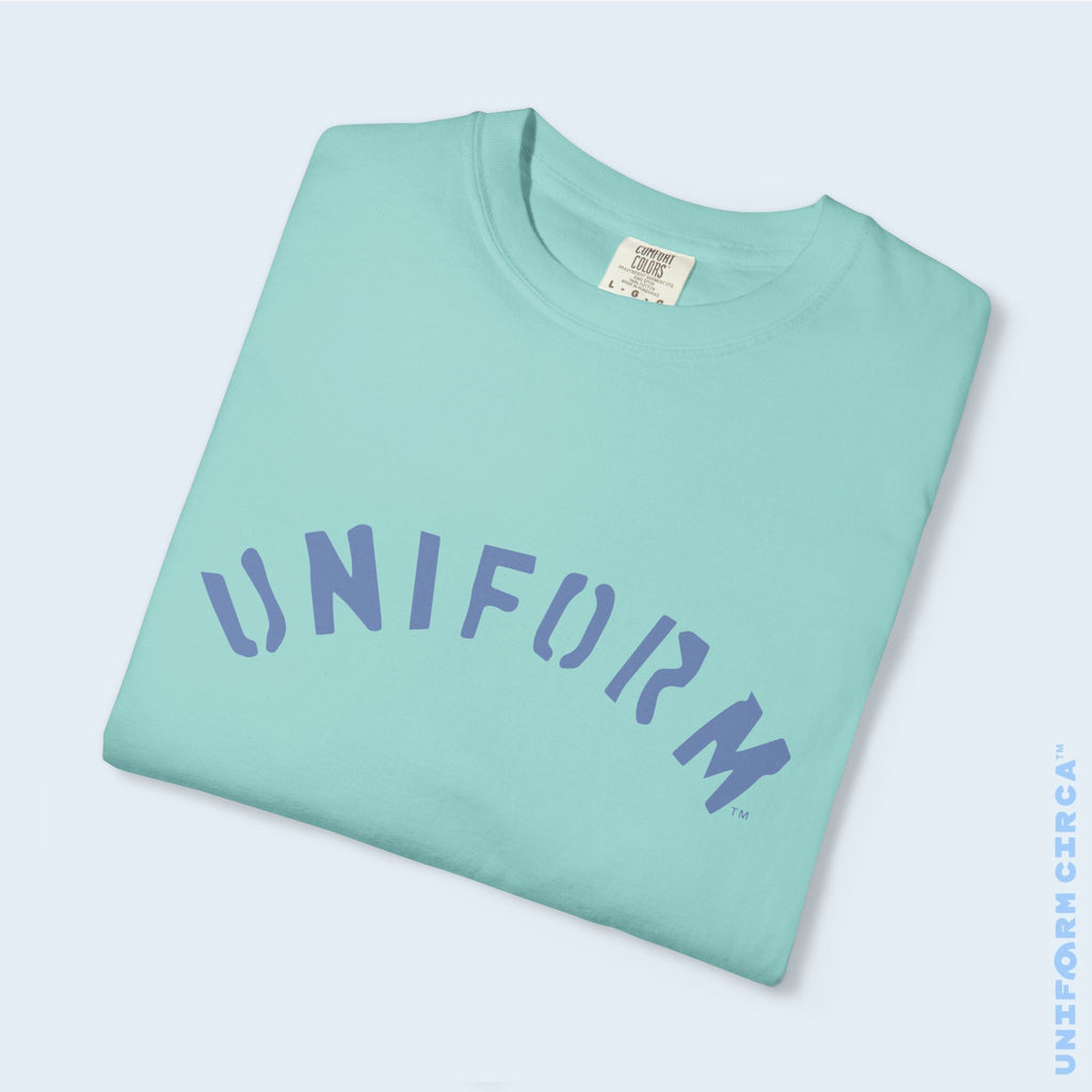 ARC UNIFORM OG | Crewneck T-Shirt | Printed Iced Navy