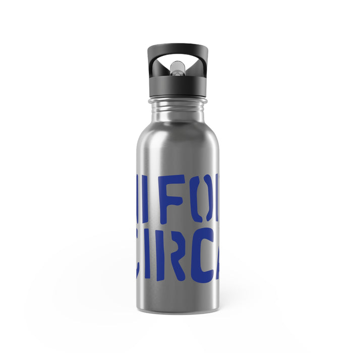 BPA FREE, Eco-Friendly 20oz Stainless Steel Water Bottle with Straw - Ideal for Hydration on the Go