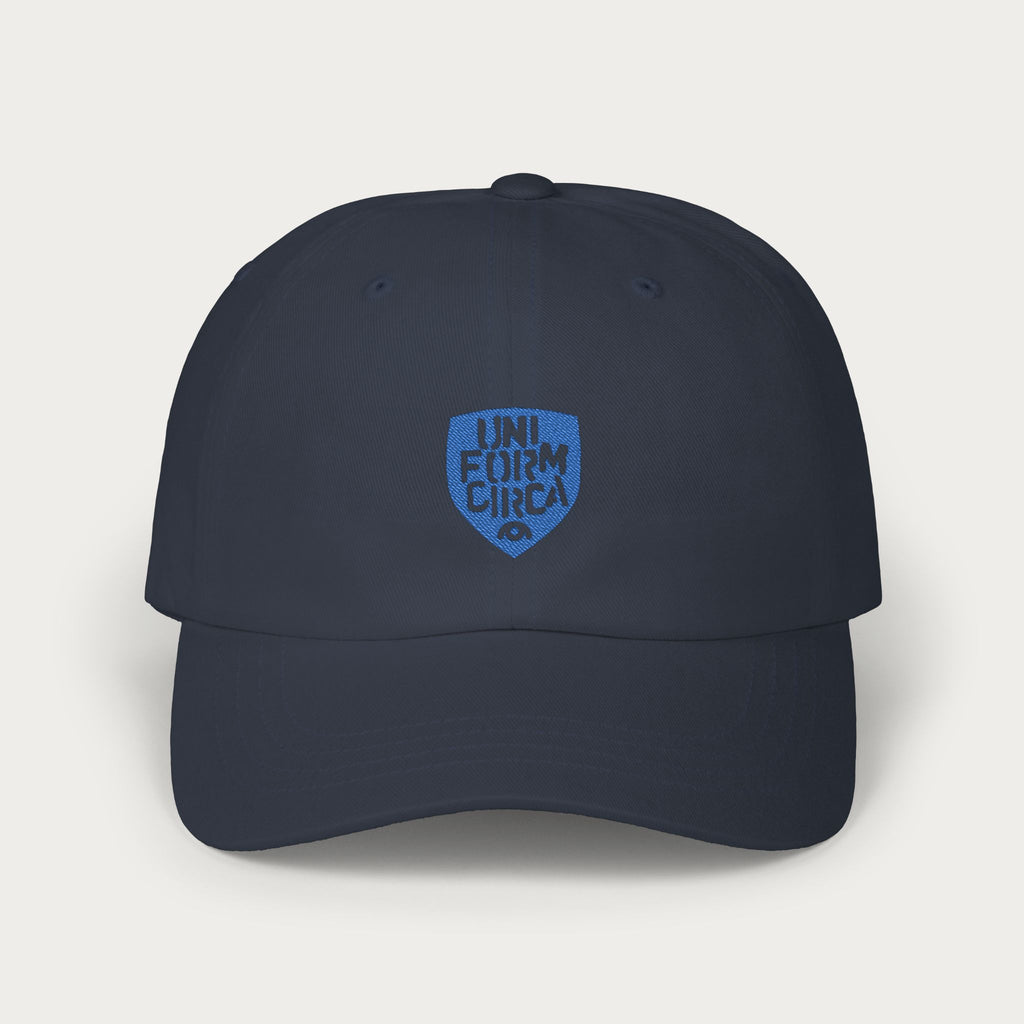 UNIFORM CIRCA Oyster Shield | Dad Cap | Embroidered Blue