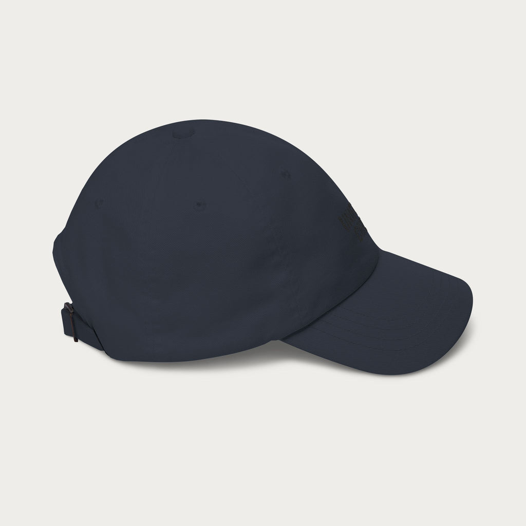 UNIFORM CIRCA Wordmark Origin | Dad Cap | Embroidered Black