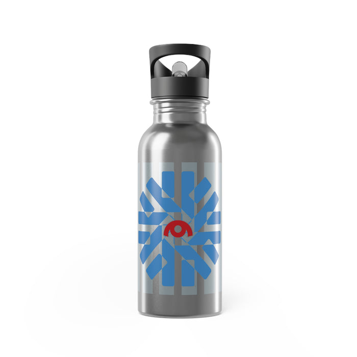 UNIFORM ICE BURST | BPA FREE, Eco-Friendly 20oz Stainless Steel Water Bottle with Straw